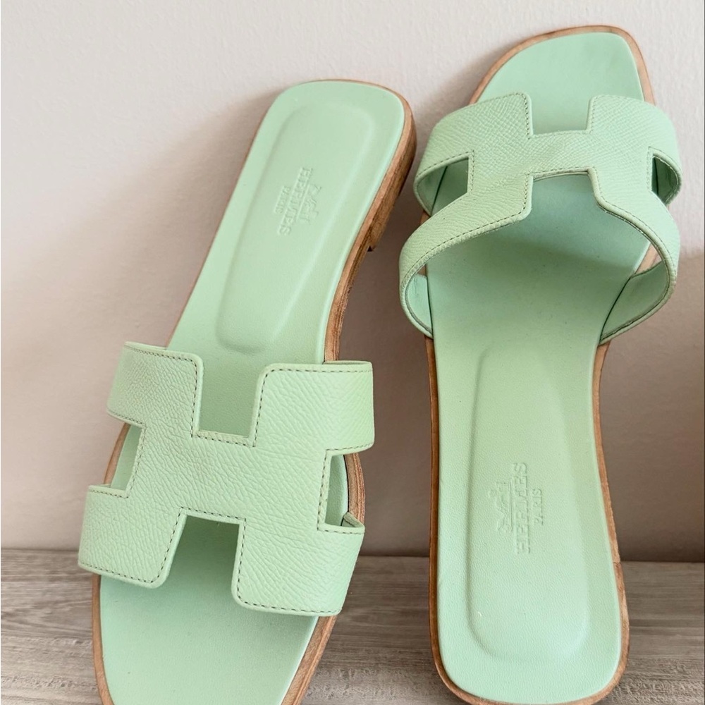 Hermes Oran Sandals Size 39